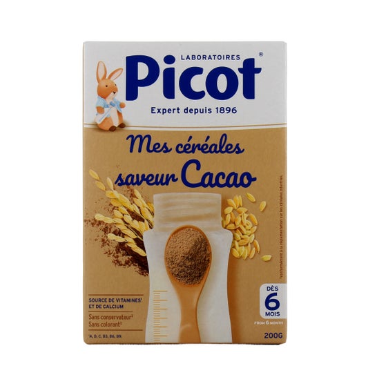 Picot Mis Cereales Cacao 6 Meses 200g