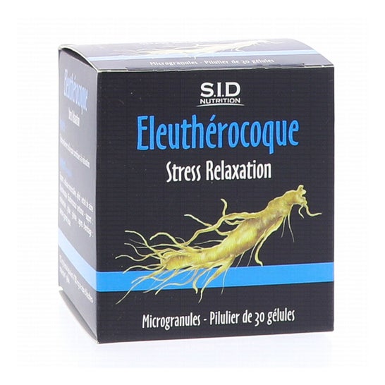 SID Nutrition Eleuterococo Estrés Relajación 30 Perlas