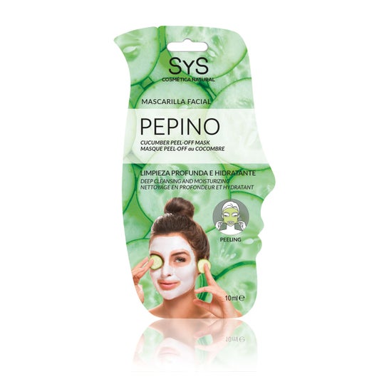 SYS Mascarilla Facial Pepino Limpieza Profunda e Hidratante 10 ml