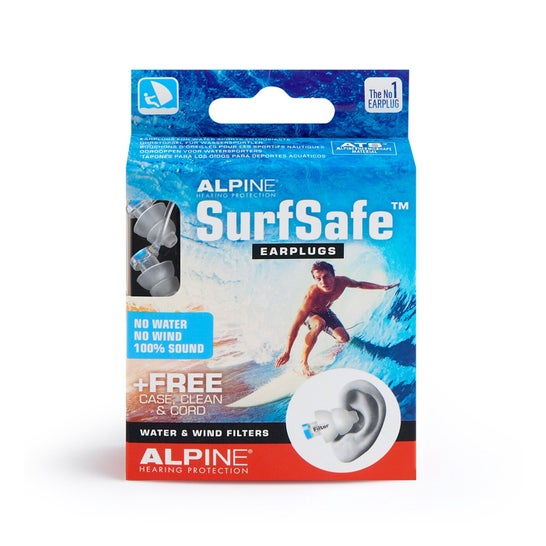 Tappi per le orecchie Alpine Surfsafe 3uts