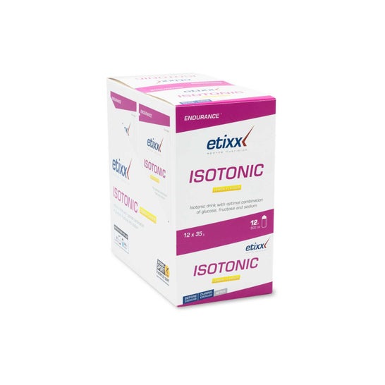 Etixx Isotonic Powder Limone 12x35g