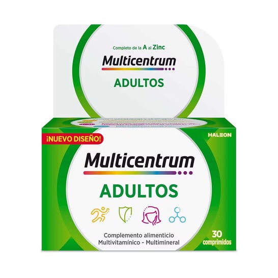 Multicentrum™ Vitamins and Minerals 30 tabs.