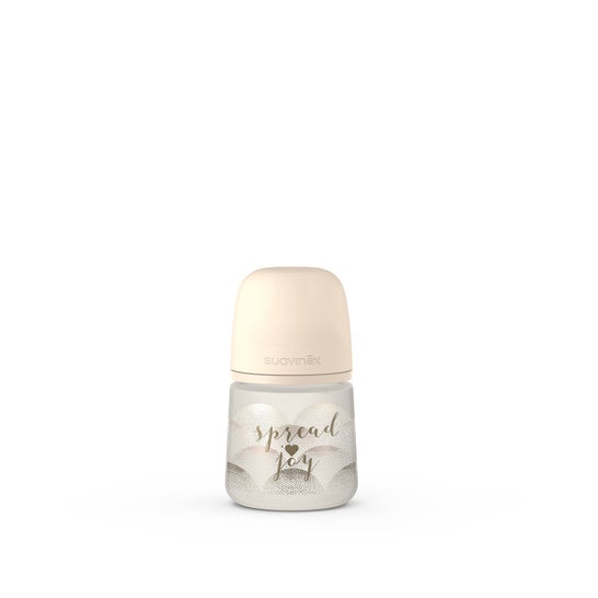 Suavinex Butelka do karmienia Silicona Flujo Lento 150ml Beige 1ud