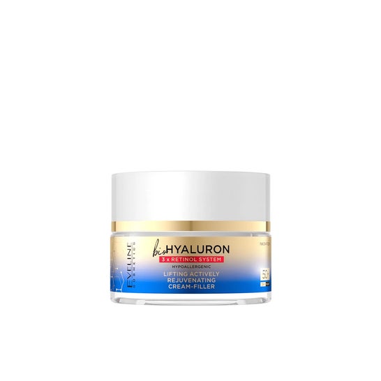 Eveline Cosmetics Bio Hyaluron 3X Retinol System Cream 50+ 50 ml