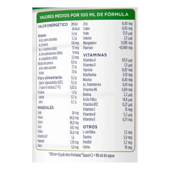 Hero Baby Pedialac 2  800g Hero Baby Pedialac 2  800g