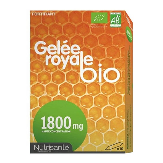 Nutrisante Gelee Royale Bio 1800Mg 10uds