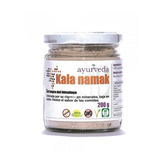 Kala Namak - Sale nero indiano in polvere - 200 g - Natco della migliore  qualità