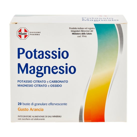 Matt Pharma Potasio Magnesio 20 Sobres