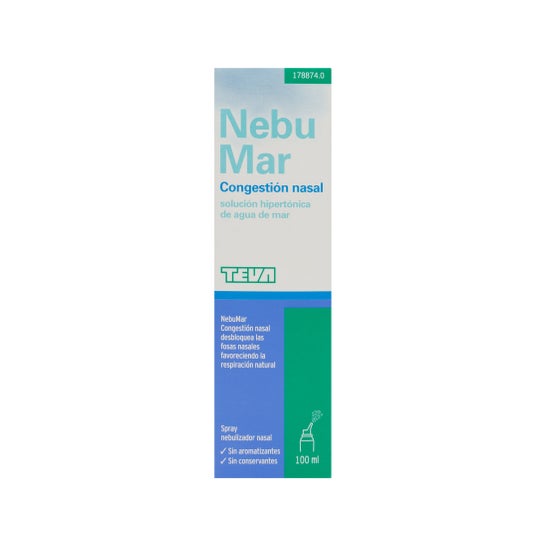 Nebumare nasale Verstopfung Salzlösung 100ml