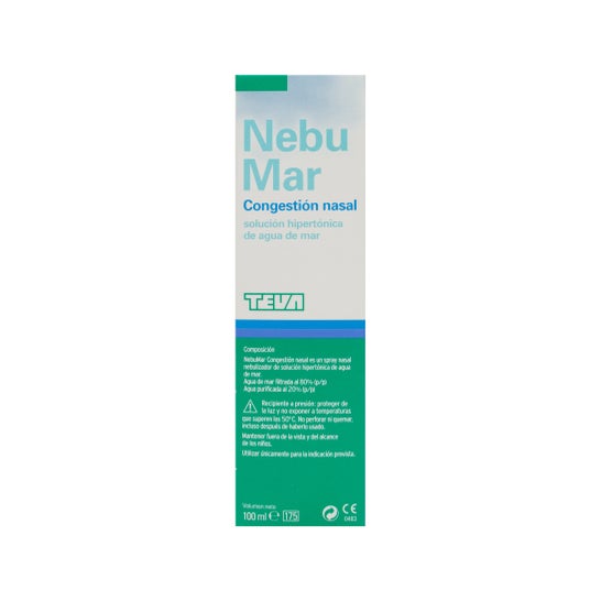Nebumare nasale Verstopfung Salzlösung 100ml