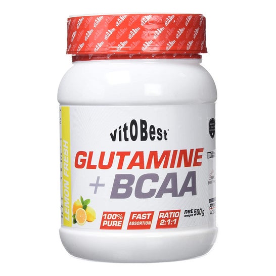 Vitobest Glutamine + Bcaa Lemon 500g