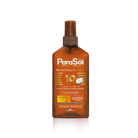 Parasol Spray Aceite Seco de Coco SPF10 200ml