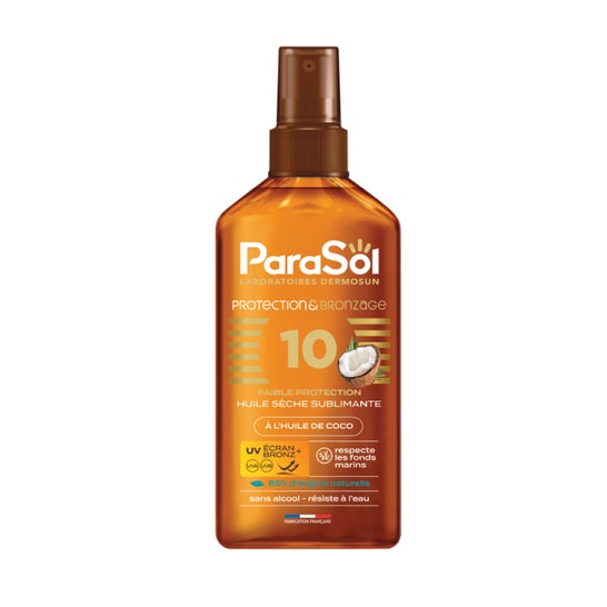 Parasol Spray Aceite Seco de Coco SPF10 200ml