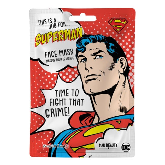 Mad Beauty DC Superman ansigtsmaske 25ml