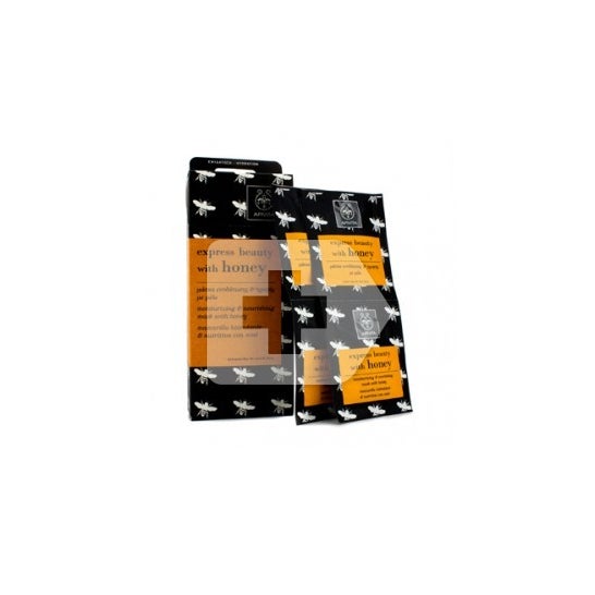 Apivita Express Beauty Moisturising-Nutritional Honey Mask 2utsx8ml
