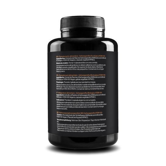 Zenement Ashwagandha Ecológica KSM-66 120vcaps