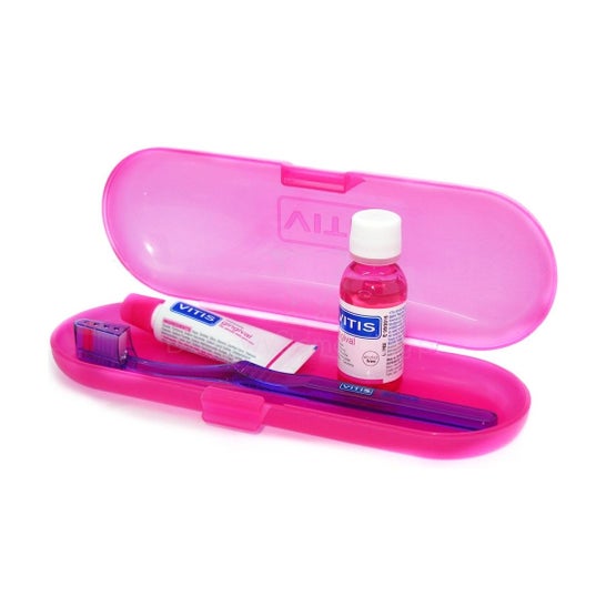 Vitis Kit Gingival Dentífrico + Colutorio + Cepillo de Dientes