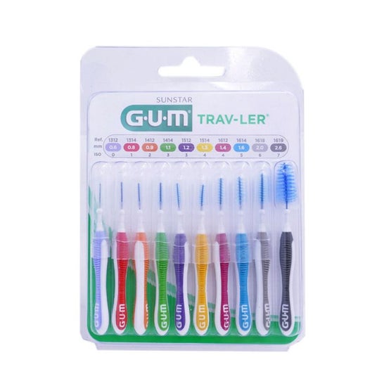 Gum Trav-ler interdental brushes 10uts
