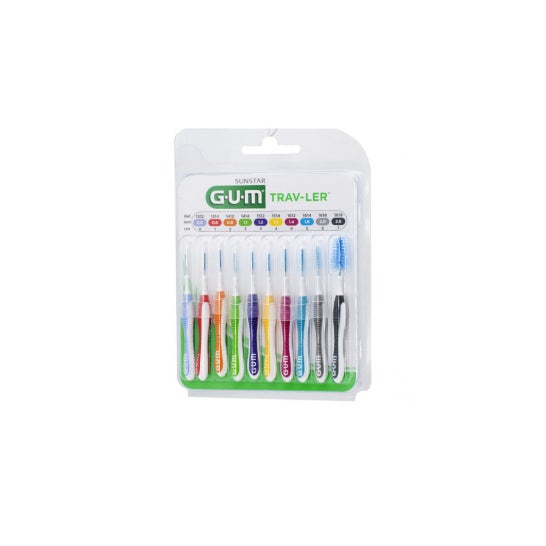 Gum Trav-ler interdental brushes 10uts