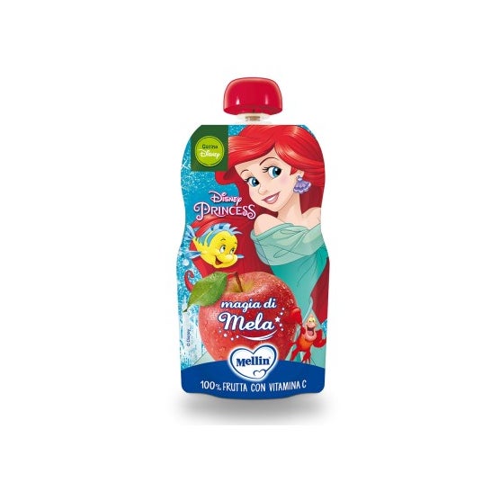 Mellin Pouch Disney Princesas Manzana 110 g