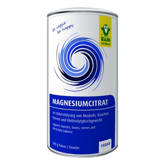 Raab Vitalfood Magnesium Citrate Powder 340g