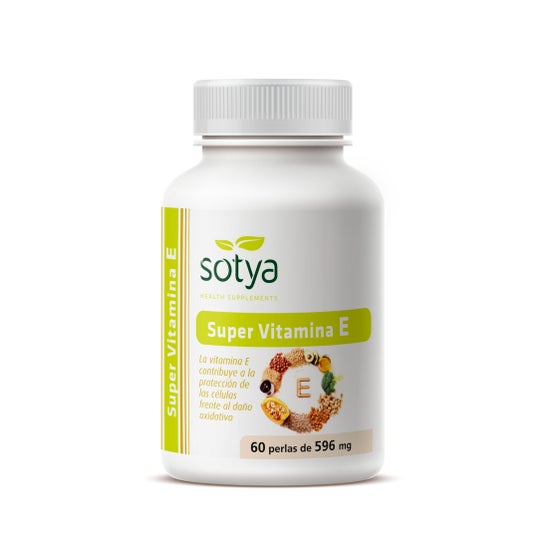 Sotya Super Vitamin e 596mg 60 kapsler