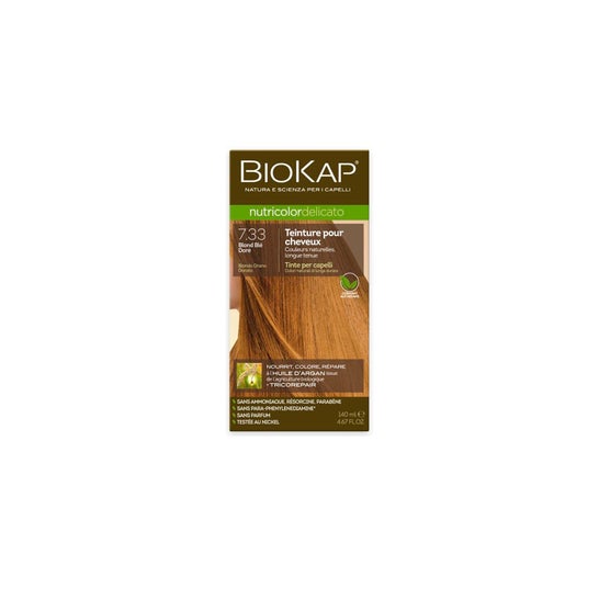 Bios Line Biokap Nutricolor Delicato 7.33 Golden Blond Wheat