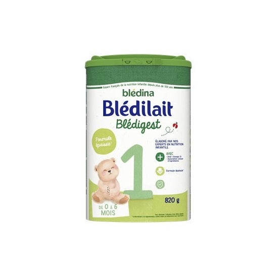Blédina Bledilait 1 Fórmula Premium Espesada 820g