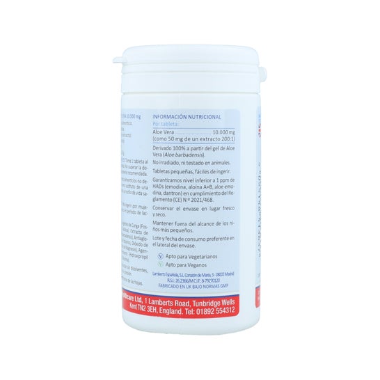 Lamberts Aloe Vera 10000mg 120comp