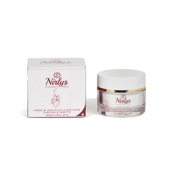 Nirlys Dagcreme Glans & Antiflekker Gurkemeje & Gulerod 50 ml