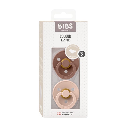 BIBS Colour Size 1 (2 pcs.) Woodchuck & Blush