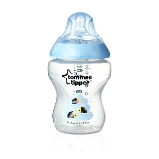 Tommee Tippee Biberon Close To Nature Blue Decoration +0 Months