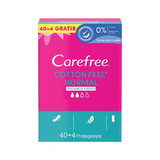 Carefree Fresh Breathable Protector 44 pcs