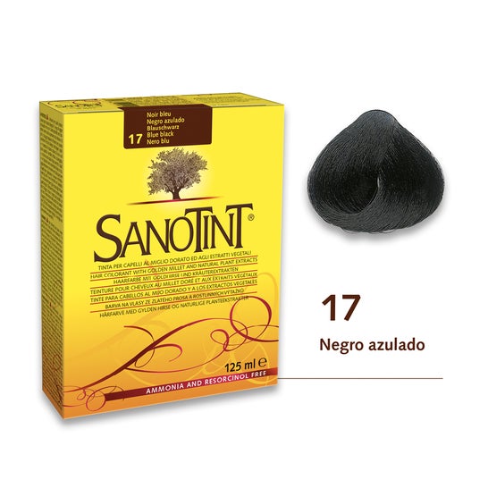 Santiveri Sanotint nº17 bluish black colour 125ml
