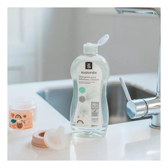 Suavinex® gel reinigt babyflessen 500ml Suavinex® gel reinigt babyflessen 500ml