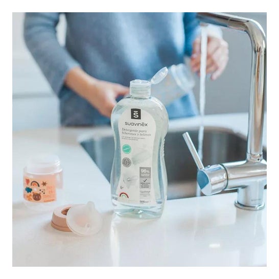 Suavinex® gel reinigt babyflessen 500ml Suavinex® gel reinigt babyflessen 500ml