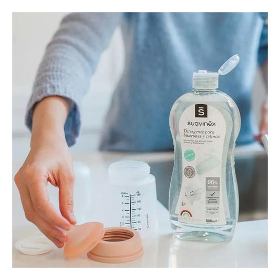Suavinex® gel reinigt babyflessen 500ml Suavinex® gel reinigt babyflessen 500ml
