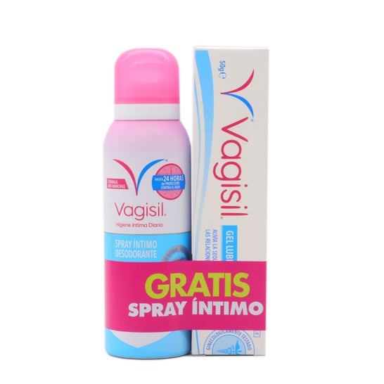 Vagisil Gel Lubricante Vaginal 50ml + Spray Deo Intimo 125ml