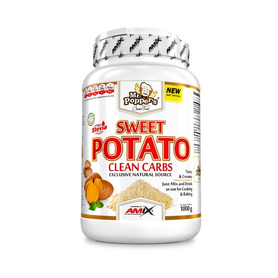 Amix Mr Popper's Sweet Potato Clean Carbs Natural 1kg