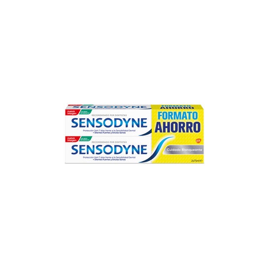 Sensodyne Cuidado Blanqueante 75ml 2u
