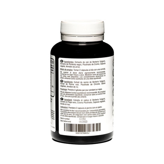 Hivital Foods Berberina 1000mg 120cáps veganas