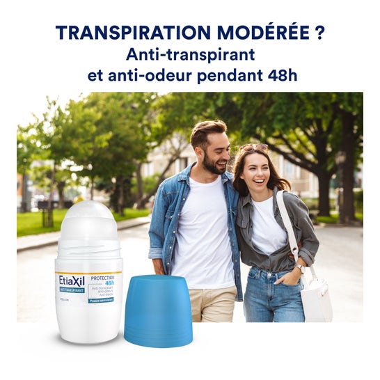 Etiaxil Anti-Transpirante Protection 48h Roll-On 50ml