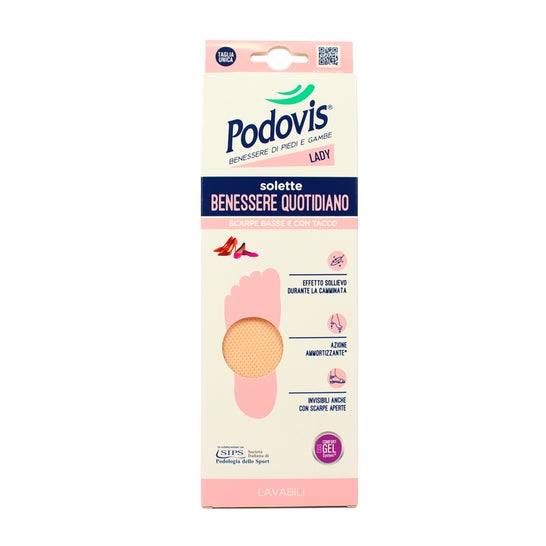 Podovis Lady Plantillas Bienestar Cotidiano 6uds