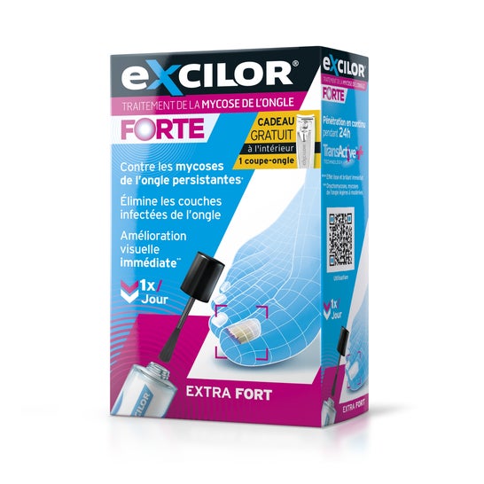 Excilor Forte Solution 30ml + Coupe Ongles