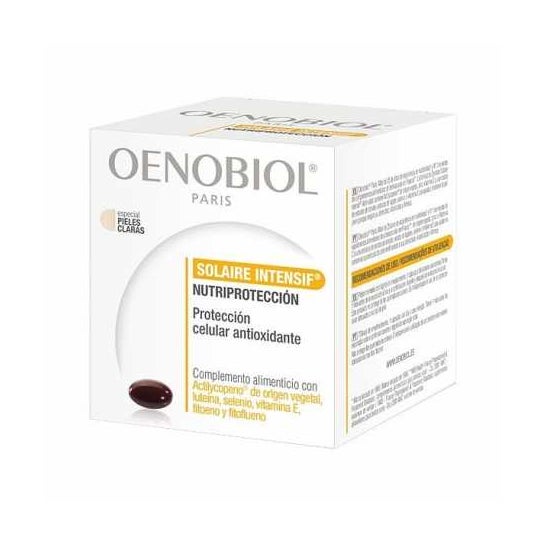 Oenobiol® Solaire Intensif Nutriprotección 30cáps