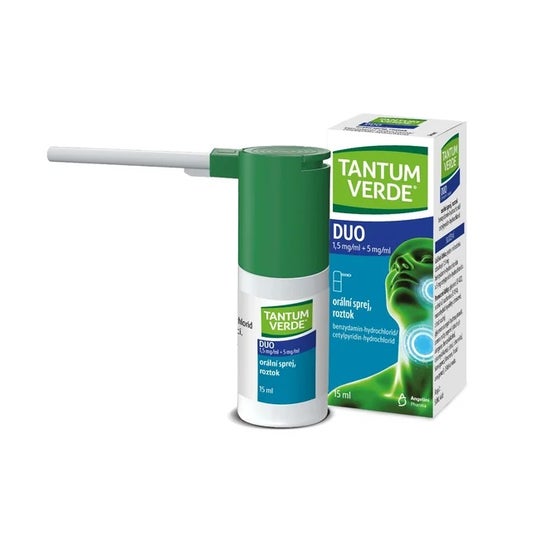 Angelini Tantum Verde Duo 1.5mg/ml + 5mg/ml Spray Bucal 15ml