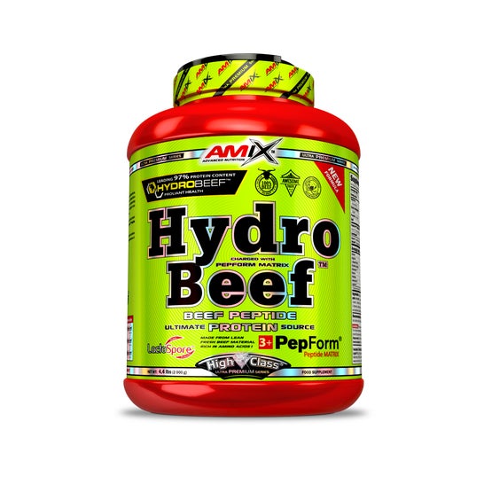 Amix HydroBeef Peptide Protein Doble Chocolate Coco 2kg