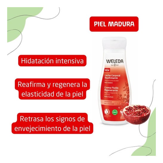 Weleda Leche Corporal Reafirmante de Granada 200ml