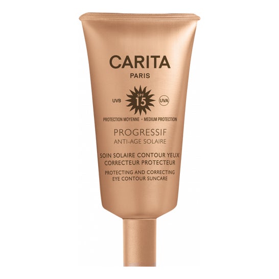 Carita Progressif Anti Age Solaire Eye Contour Suncare Spf15 15ml