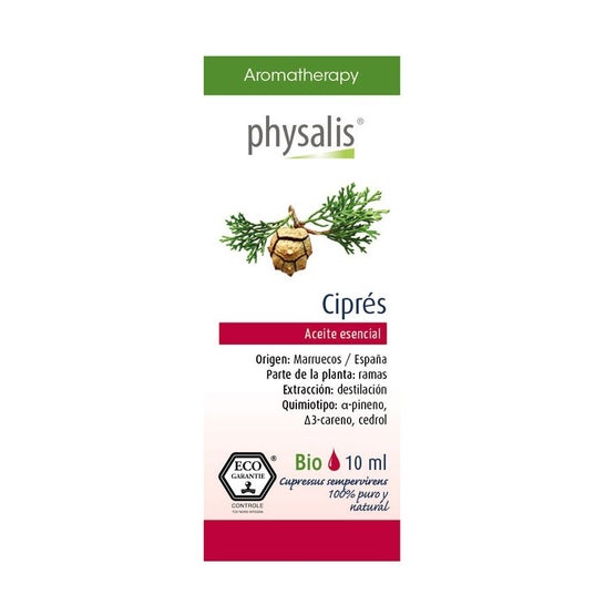 Physalis Cypres Etherische Olie Bio 10ml